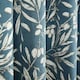 image 7 of Aviary Pencil Pleat Curtains - Blue - 229cm x 229cm
