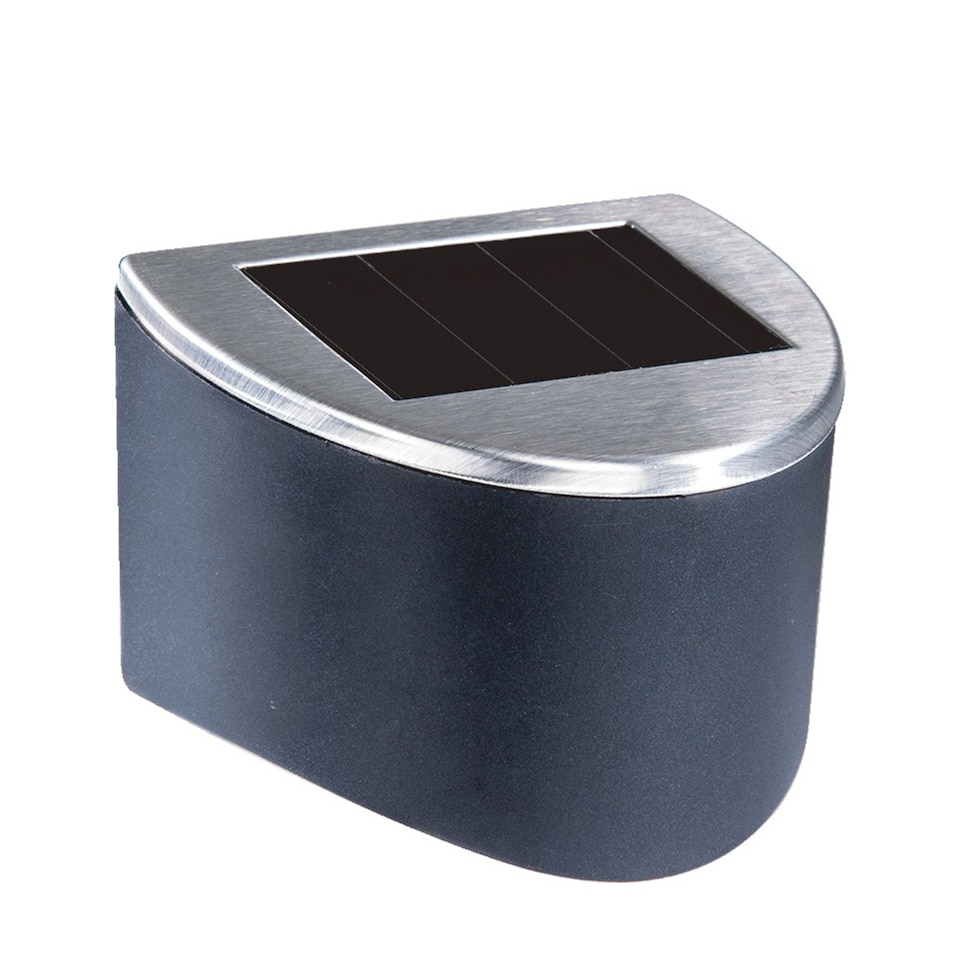 image 1 of Gardenwize Urbane Sleek Solar Fence LED Lights