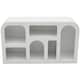 image 3 of Udaipur Wood Medium Sideboard / Display Cabinet / Bookshelf White
