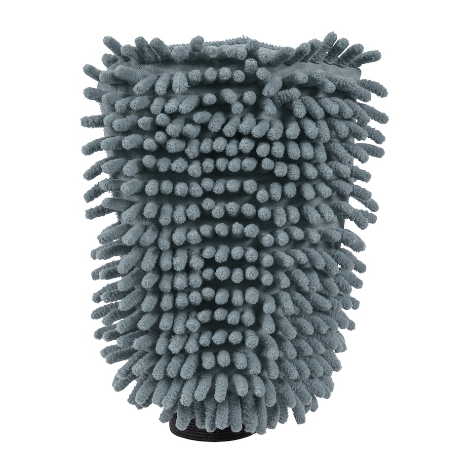 image 1 of JVL Microfibre Hand Mitt, Grey