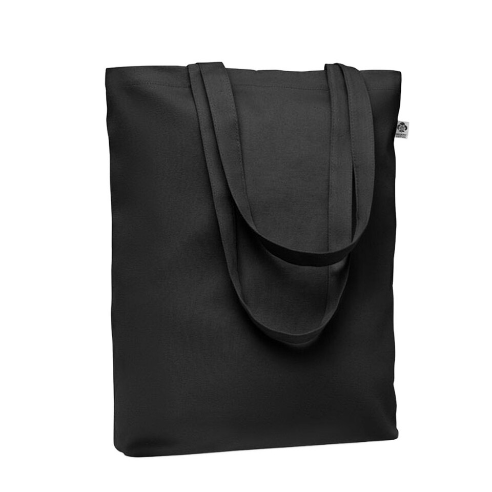 image 1 of MidOcean Coco Canvas Shopper Bag - Black - One Size Black