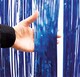image 5 of Shimmer Tinsel Curtain, 3M x 1M Blue