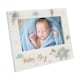image 2 of Baby Boy Baby Picture Frame with Duck Egg Blue Elephant and Hearts