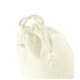 image 2 of Westford Mill Recycled Cotton Stuff Bag - Natural - 15cm x 10cm