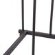 image 3 of Hammer and Tongs Steel Wellington Boot Rack - 6 Pair - Black Black