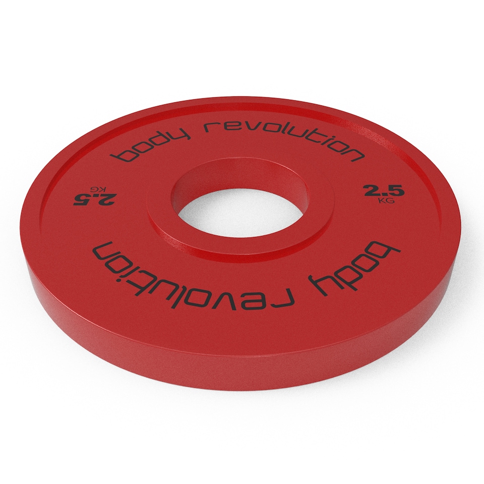 image 1 of Fractional Bumper Plates 2 x 2.5kg