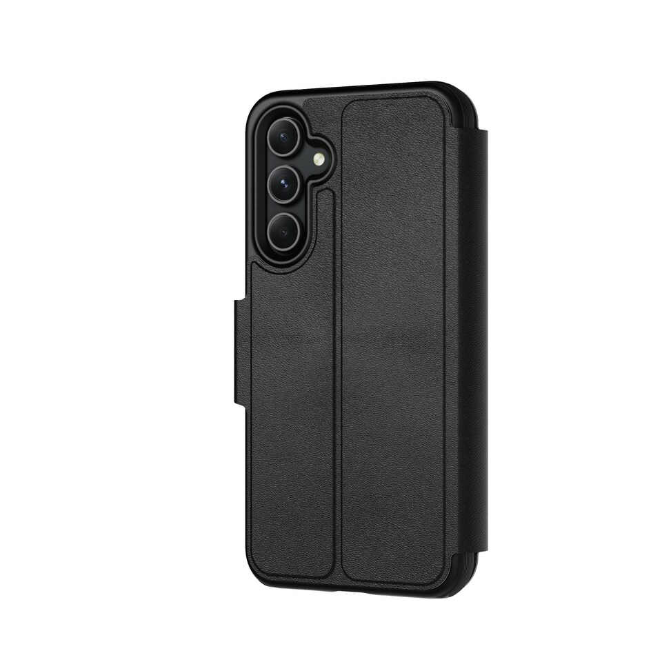 image 1 of Tech21 EvoLite Wallet Case for Samsung A54 5G Black Black