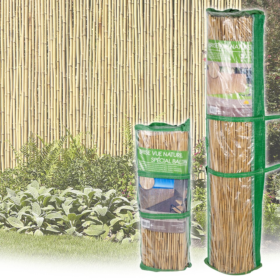 image 1 of Bamboo Screen Garden Fence Rolls