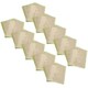 image 1 of Assorted Grit Sandpaper Sheets 40 grit to 150 Mixed Grit Abrasive Sanding 100pk