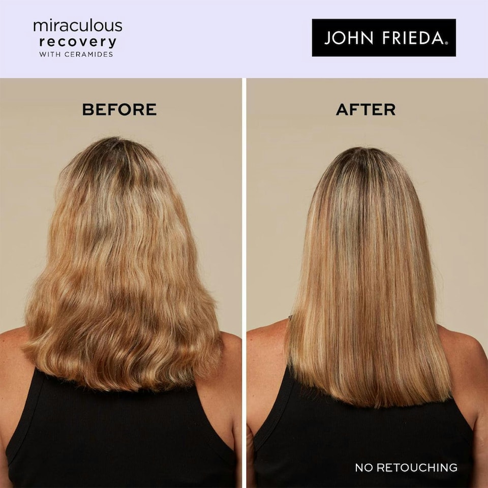 image 1 of John Frieda Frizz Ease Miraculous Recovery Hair Shampoo & Conditioner Duo, 500ml