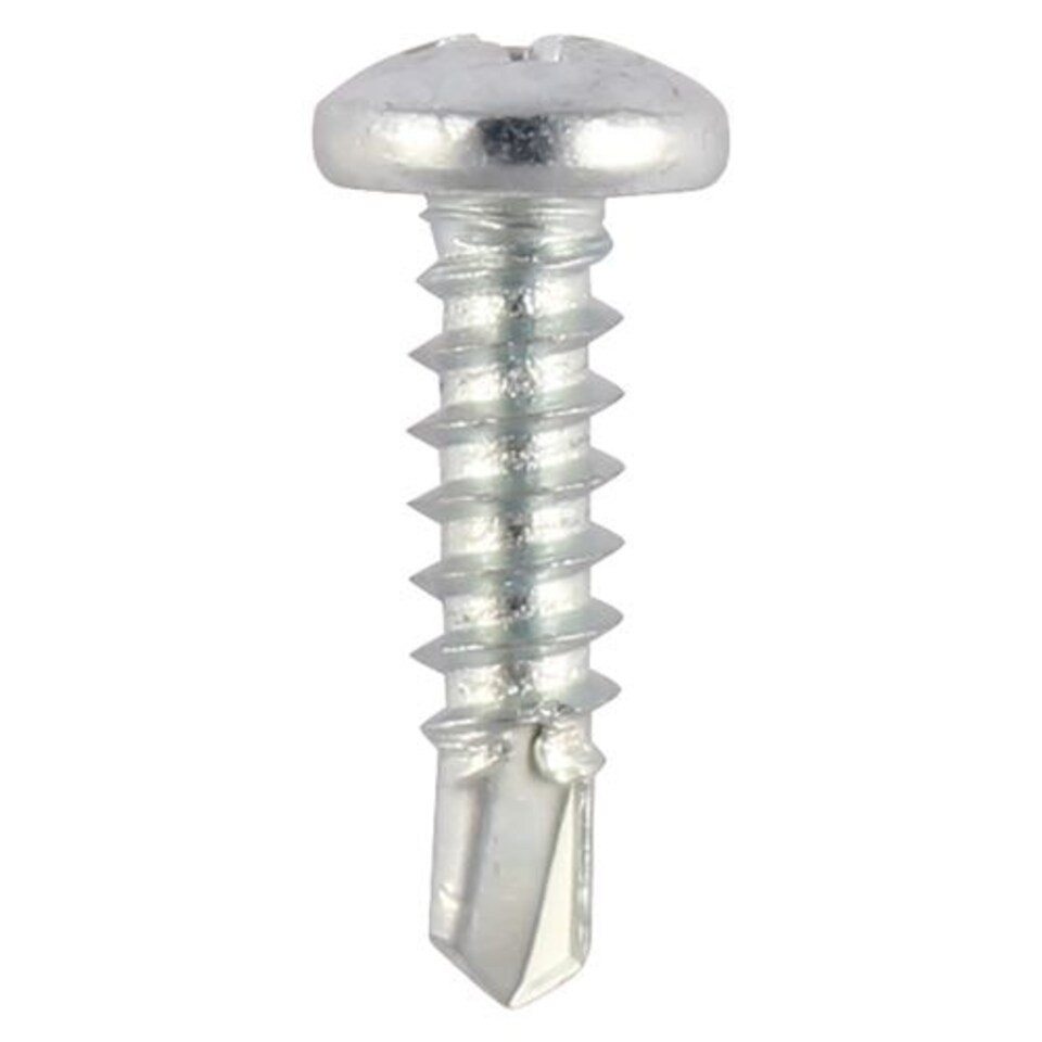 image 1 of Timco - Window Fabrication Screws - Pan - PH - Self-Tapping Thread - Self-Drilling Point - Zinc (Size 4.2 x 25 - 1000 Pieces)