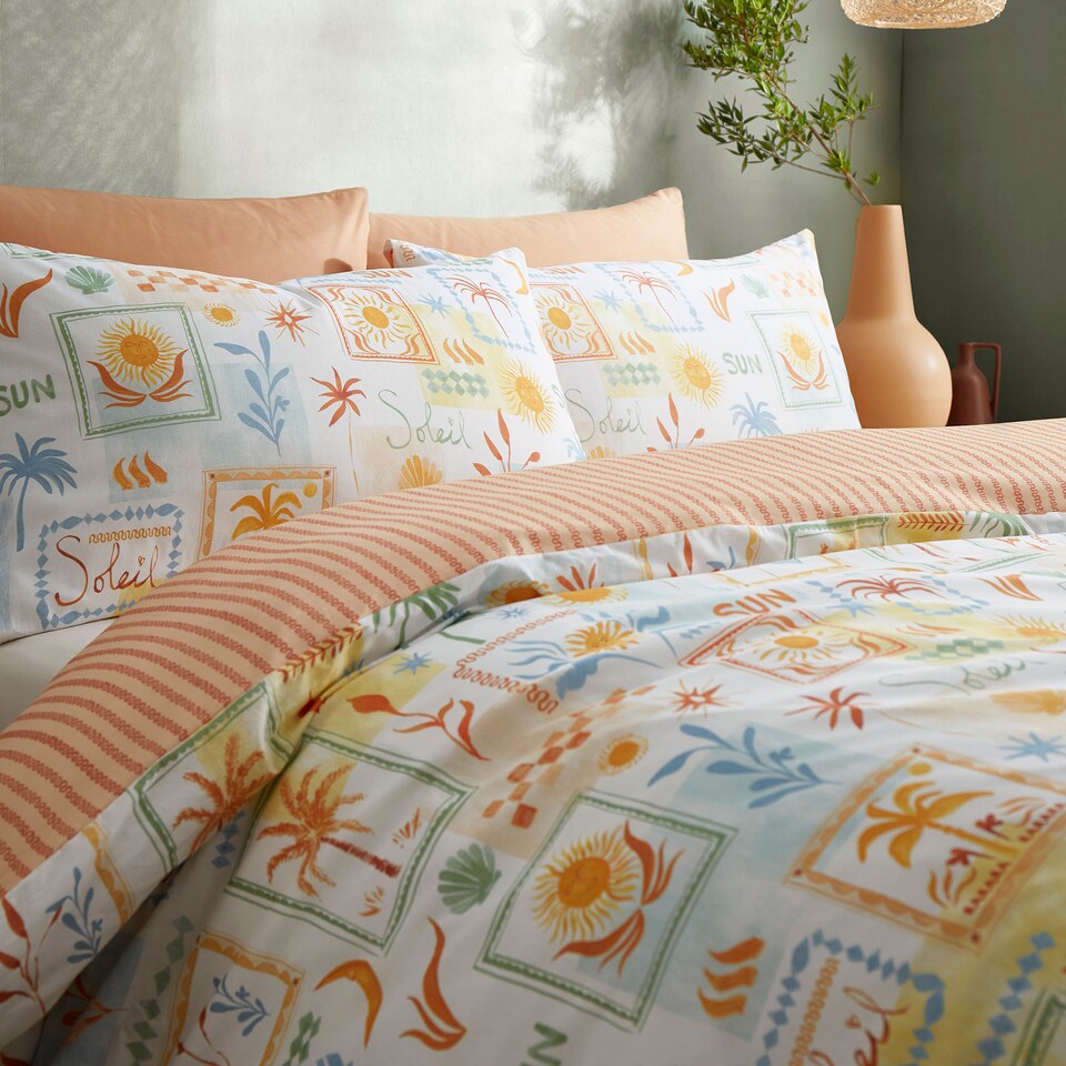 image 1 of Fusion Soleil Duvet Cover Set Multi