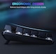 image 6 of Z-Edge Mechanical Gaming Keyboard Wired USB Gaming Keyboard 104 Keys with Customizable Rainbow Backlit, Anti-Ghosting, Aluminium Plate, Plug & Play, for Gamers and Typists - US Layout