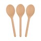 image 1 of Argon Tableware Wooden Cooking Spoons - 20cm - Pack of 3
