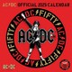 image 1 of AC/DC 2025 Square Wall Calendar - Red/Black/Gold - One Size