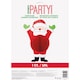 image 2 of Christmas Hanging Santa Honeycomb Decoration 35cm