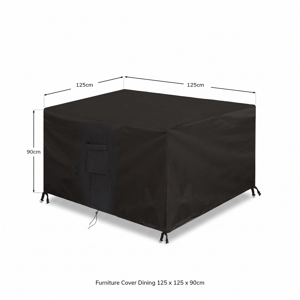 image 1 of Furniture Cover Waterproof Breathable UV Protection 125 x 125cm