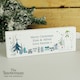 image 1 of Personalised The Snowman and the Snowdog Wooden Mantel Decoration