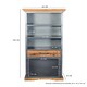 image 3 of Narrow Bookcase Brown