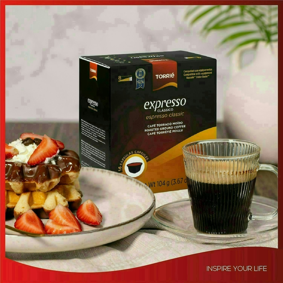 image 1 of Expresso - Dolce Gusto ® Compatible Espresso Coffee Capsules (16 Pods)