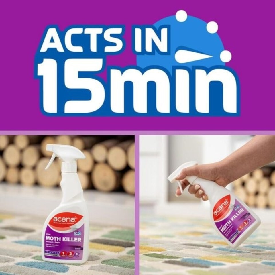 image 1 of Acana™ Moth Killer Spray for Carpet & Fabric 500ml