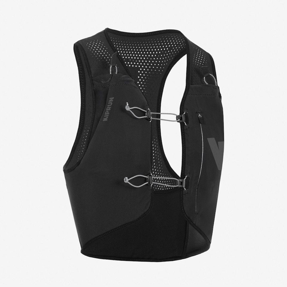 image 1 of Decathlon Unisex running competition hydration gilet - Kiprun race 900 3L - black