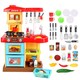 image 5 of My Little Chef Kitchen Play Set – 30 Accessories | Light & Sound Features (Red)