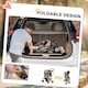 image 9 of PawHut Pet Stroller Carrier Foldable Deluxe Jogger Walk Travel Dog Cat Brown