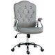 image 1 of Vinsetto Home Office Chair with Adjustable Height Tilt Function Grey | Grey | One Size