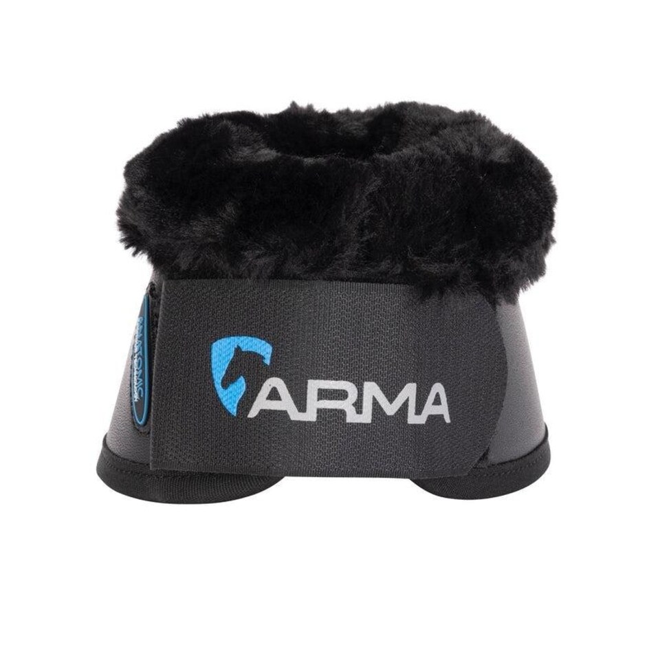 image 1 of Shires Arma Anatomic Comfort Over Reach Boots Black | Size: Full
Colour: Black