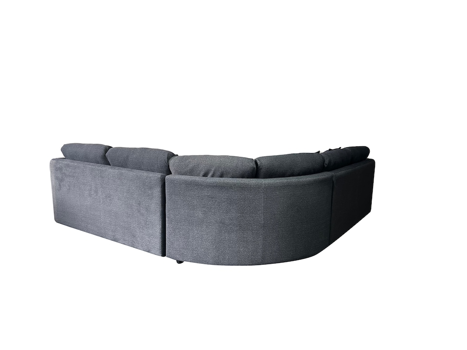 image 1 of The Veneto 5 Seater Lounger Sofa in Dark Grey or Cream | Cream | One Size