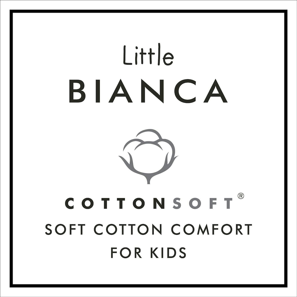 image 1 of Bianca Zoo Animals Cotton Reversible Duvet Cover Set | White