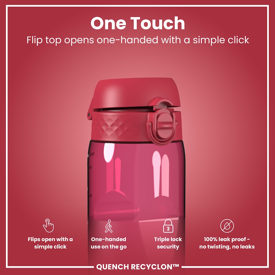 image 1 of Leak Proof 1 Litre Water Bottle, BPA Free, 1000ml (32oz)