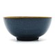 image 2 of Scandi Home Set of Four Stavanger 15cm Blue Artisan Glaze Ceramic Cereal Bowls Blue