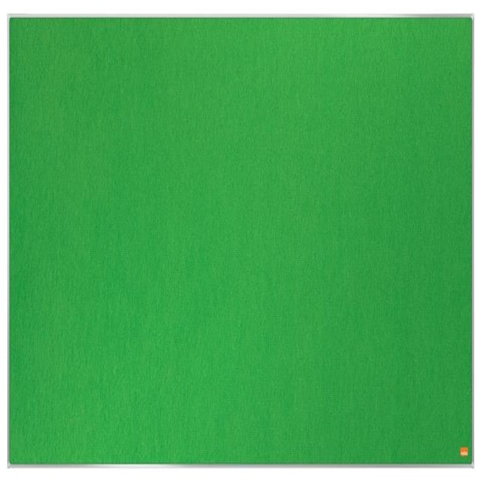 Nobo Impression Pro Widescreen Green Felt Noticeboard Aluminium Frame 1220x690mm 1915426