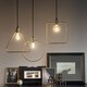 image 2 of Abc 1 Light Ceiling Pendant Antique Brass, E27