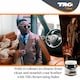 image 4 of TRG Leather Renovating Balm for Colour Restoration of Smooth Leather 300ml | Grey | Grey