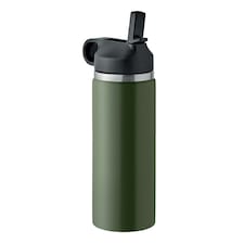 MidOcean Ivalo Double Wall 500ml Water Bottle - Dark Green - One Size | Green | One Size