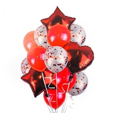 Red Assortment Balloon Kit
