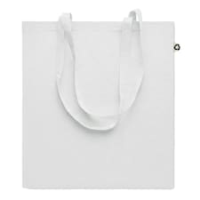 MidOcean Zoco Colour Recycled Cotton Shopper Bag - White - One Size White