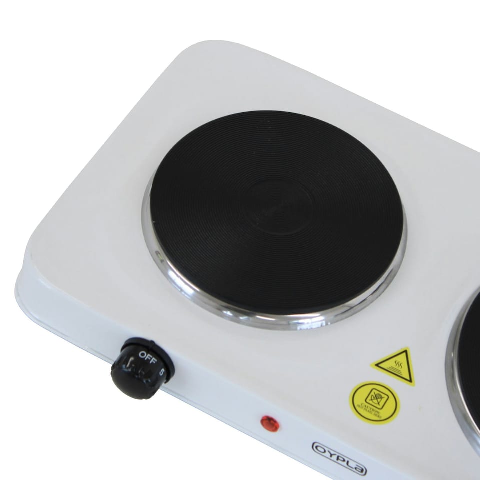 image 1 of Oypla 2.5Kw Electric Portable Kitchen Double Hot Plate