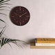 image 2 of Interval Resin Wall Clock 30cm - Amethyst & Gold Purple | Amethyst & Gold