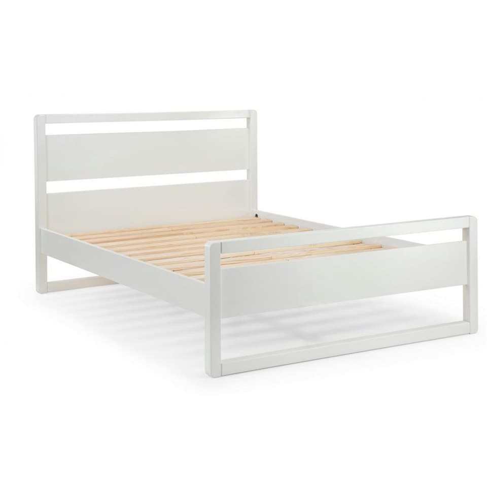 image 1 of Premium Solid Pine Bed in Surf White - Single 3ft (90cm)