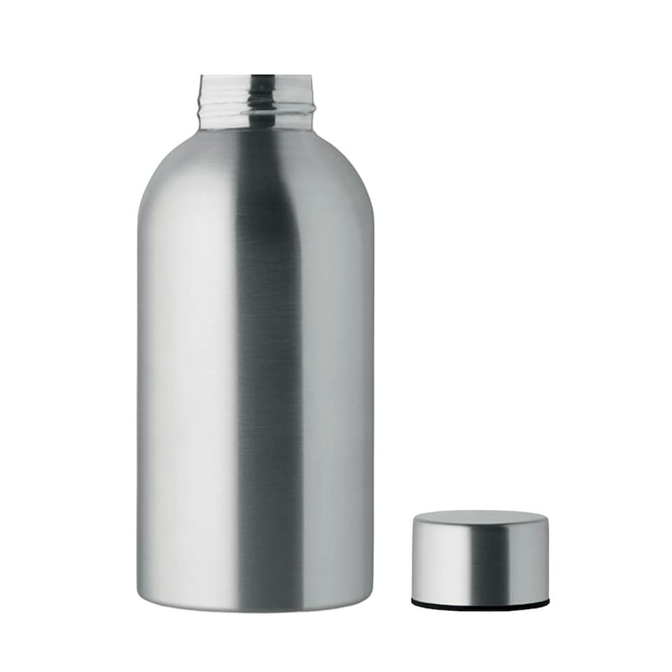 image 1 of MidOcean Athena Mid Single Wall 500ml Water Bottle - Matt Silver - One Size Multi | One Size