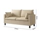image 6 of CozyWell Large Sofa Plush Padded  Settee - Laura