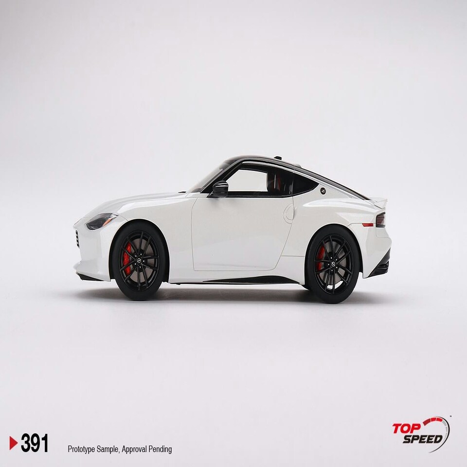image 1 of Nissan Z Performance 2023 Everest White LHD 1:18 Scale TSM TS0391