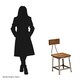 image 3 of Interiors by Premier Industrial Chair, Blend Industrial Chic and Comfort with this Wood and Metal Chair, Mid Century Chair