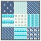 image 4 of Nautical tiles (Picutre Frame) Brown | Oak | XL