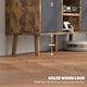 image 6 of HOMCOM Modern TV Cabinet Stand w/ Shelves & Drawers, Bedroom Rustic Brown