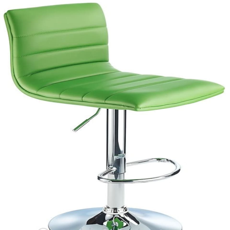 Vista Breakfast Bar Stool Green Height Adjustable Green